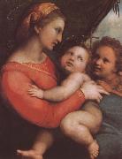 RAFFAELLO Sanzio, The virgin mary and younger John